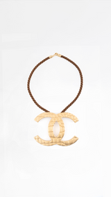 Chanel CC XL Pendant Necklace