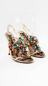 Roberto Cavalli Seashell Heels - EU 37
