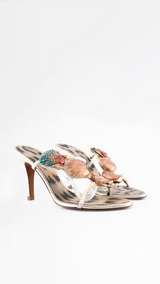 Roberto Cavalli Seashell Heels - EU 38.5