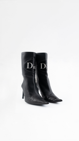Dior Leather Ankle Boots - EU 40