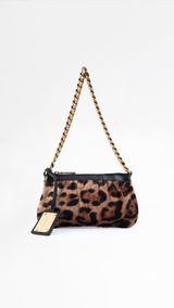 Dolce & Gabbana Leopard Print Mini Shoulder Bag