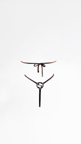 Gucci x Tom Ford GG Logo G-String Bikini