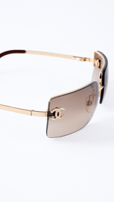 Chanel Rimless Sunglasses