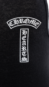 Chrome Hearts Ribbed Tank Top
