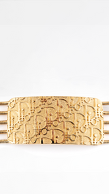 Dior CD Logo Choker Necklace