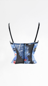 Dior Miss Diorella Trompe L'oeil Bustier Corset Top