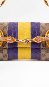 Gucci X Tom Ford XL Monogram Horsebit Bag