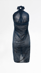 Dior Trompe L'oeil Denim Sarong