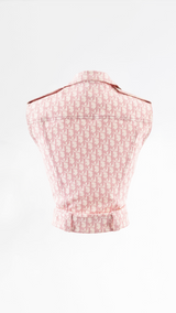 Dior Monogram Sleeveless Jacket
