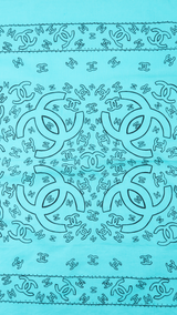 Chanel CC Logo Scarf