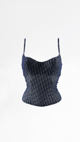 Dior Monogram Bustier Corset