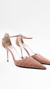 Le Silla Croc Heels - EU 38