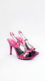 Dior Pink Hardcore Heels - EU 36