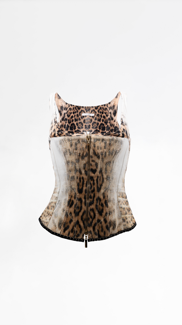 Roberto Cavalli Corset Top