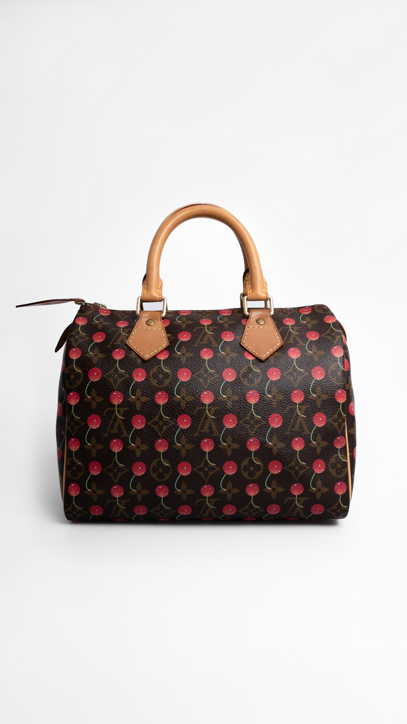 Louis Vuitton Monogram Speedy 25 Cherry