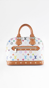 Louis Vuitton X Takashi Murakami Monogram Alma Bag
