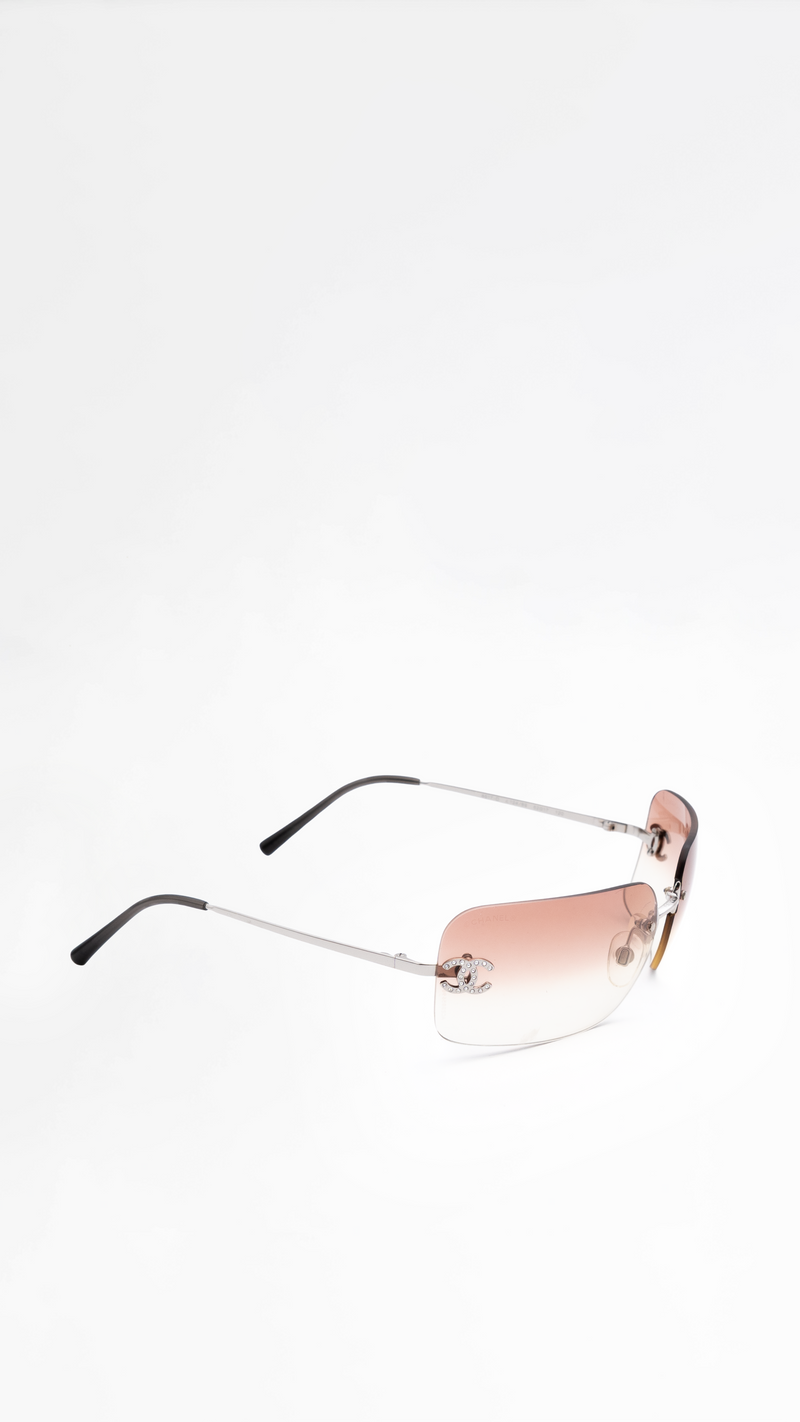 Chanel 4017 Rimless Sunglasses