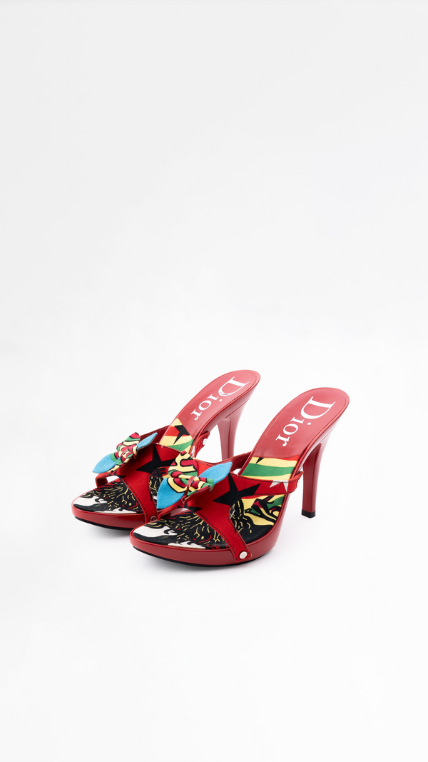 Dior Rasta Mania Heels
