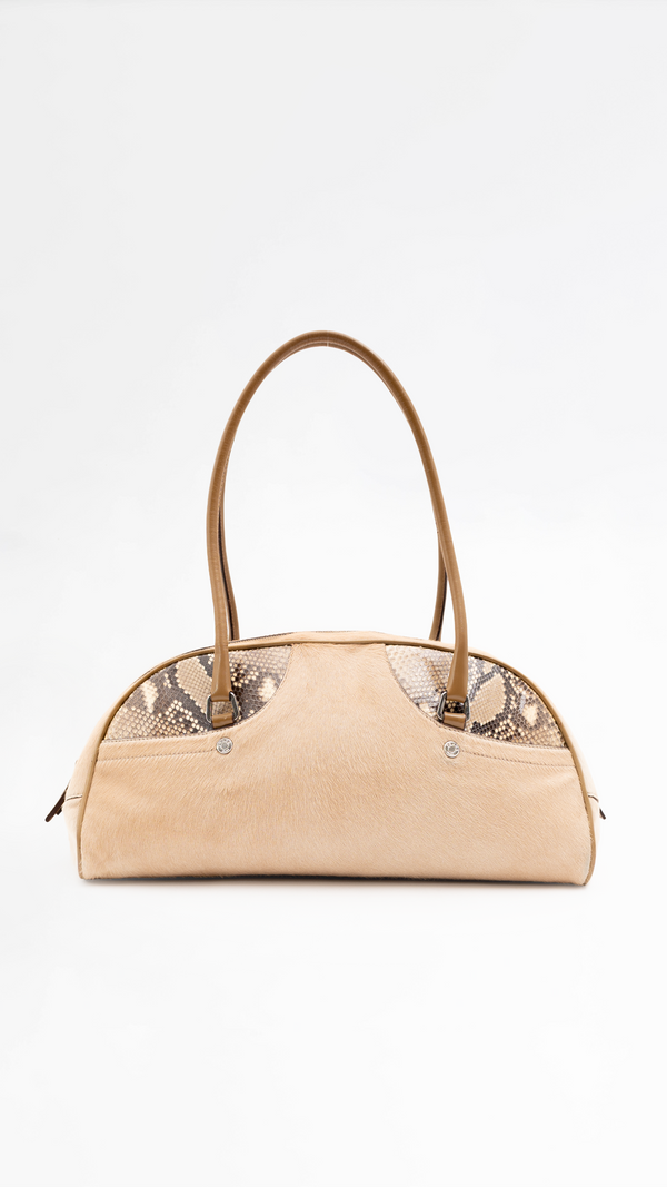 Prada Calf Hair Shoulder Bag