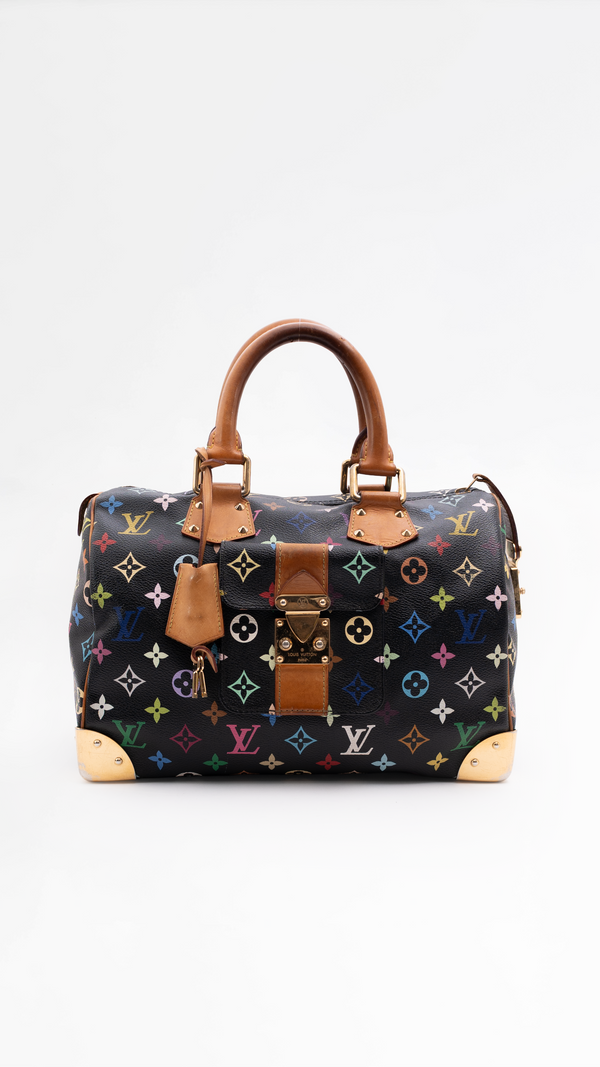 Louis Vuitton X Takashi Murakami Monogram Speedy 30