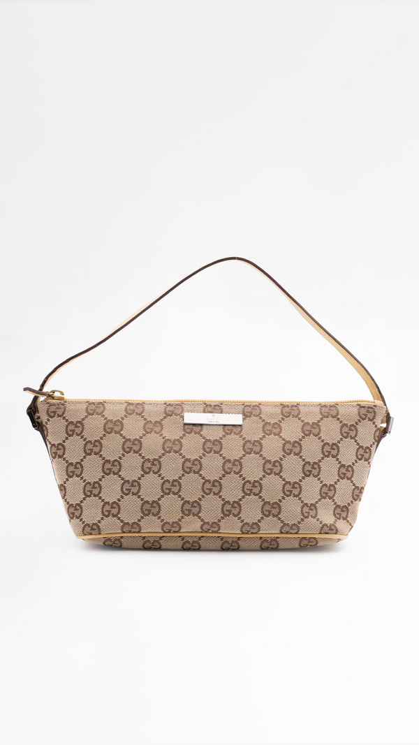 Gucci Monogram Boat Pochette