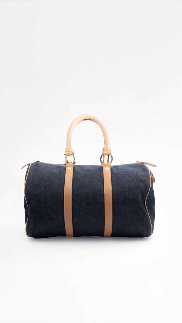 Dior Denim Boston Bag