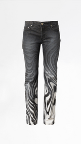 Roberto Cavalli Zebra Print Trousers