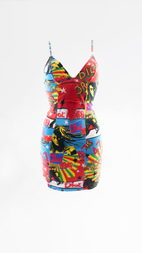 Dior Rasta Mania Mini Dress