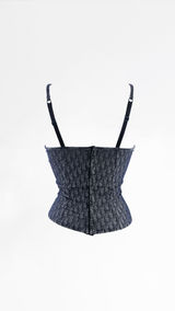 Dior Monogram Bustier Corset