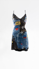 Dior Miss Diorella Trompe L'oeil Dress