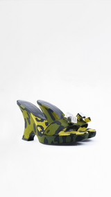 Dior Gambler Dice Wedge Heels - EU 36.5