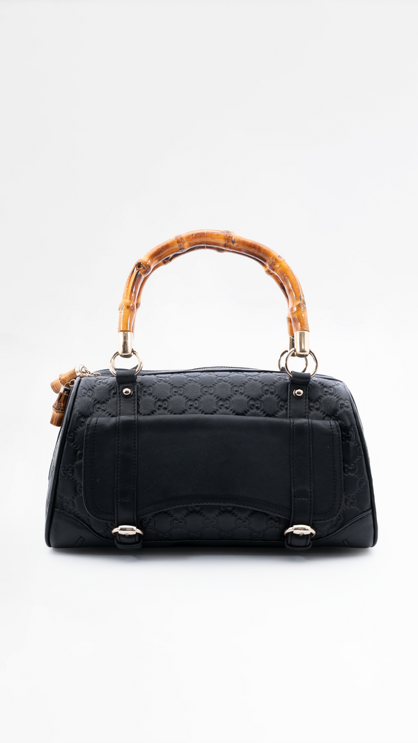 Gucci Monogram Bamboo Bag
