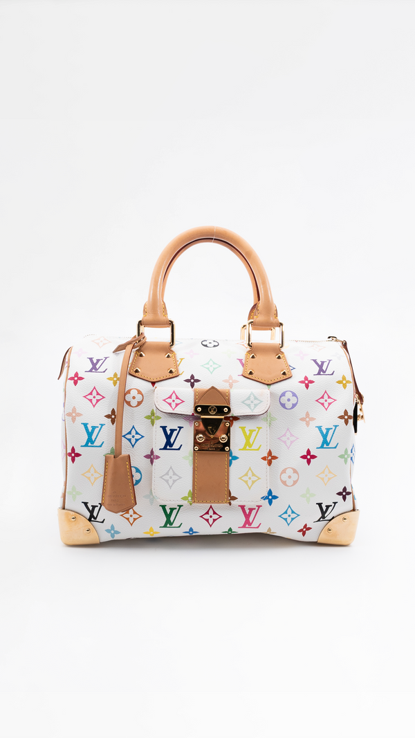 Louis Vuitton X Takashi Murakami Monogram Speedy 30