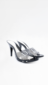 Dior Logo Jelly Heels  - EU 39
