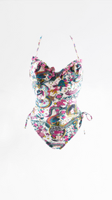 Dior Gitane Tattoo Print Swimsuit