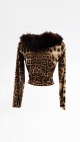 Roberto Cavalli Fur Top