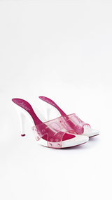Dior Logo Jelly Heels  - EU 40.5