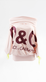 Dolce & Gabbana Logo Batwing Top/Dress