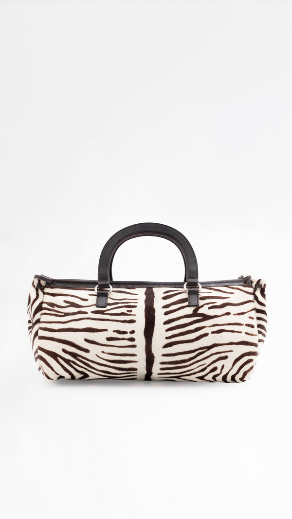 Prada Calf Hair Top Handle Bag