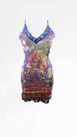 Jean Paul Gaultier Hindu Shiva Mesh Dress