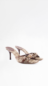 Gucci Bamboo Horsebit Heels - EU 37.5