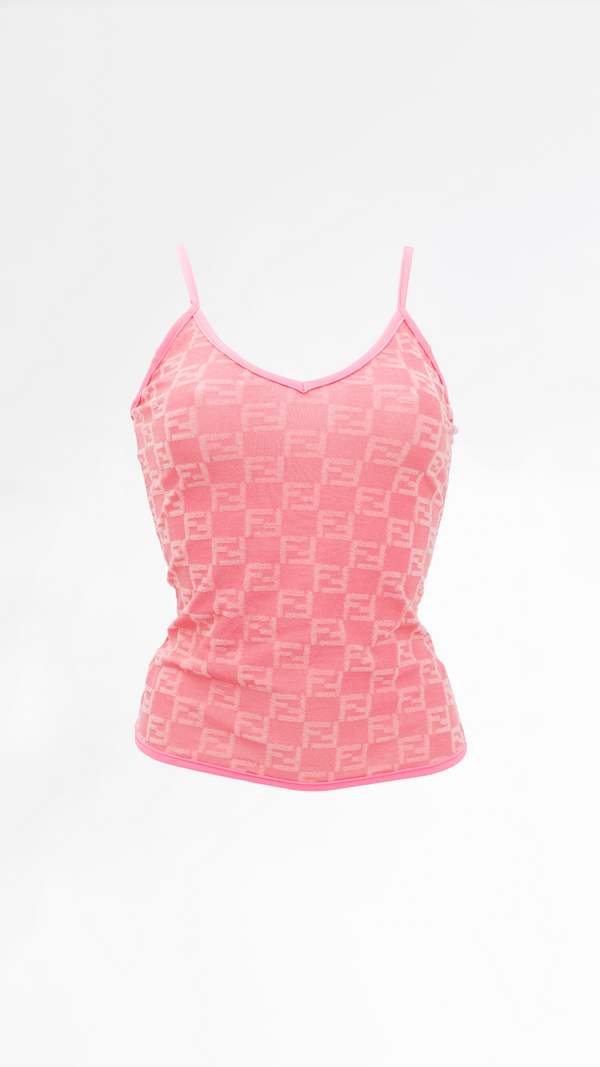 Fendi Zucchino Cami Top