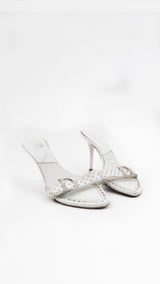 Dior D'Trick Leather Heels - EU 41