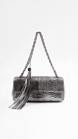 Chanel Python Soho Tassel Flap Bag