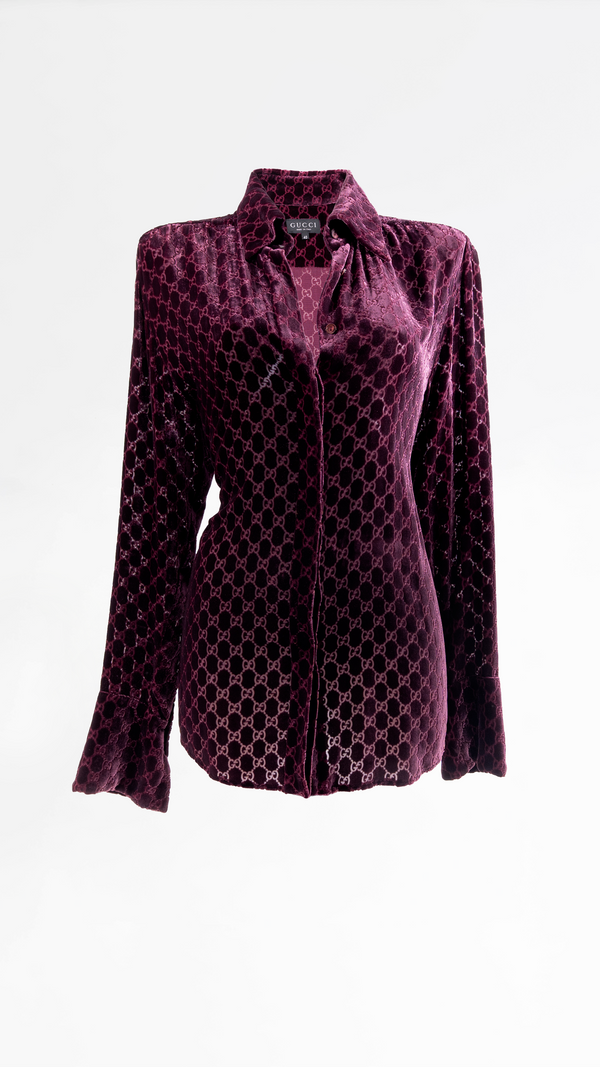 Gucci X Tom Ford Monogram Shirt