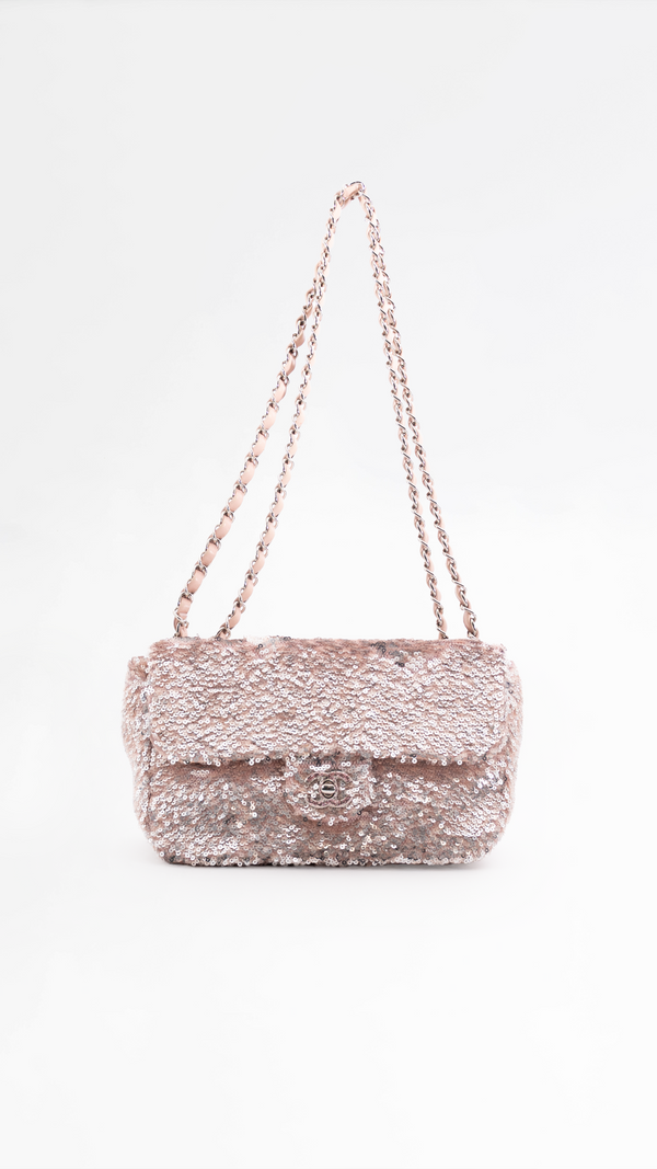 Chanel Sequinned Classic Flap Bag