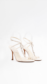 Dior Spell Out Logo Heels - EU 37