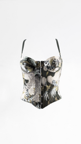 Roberto Cavalli Silk Corset