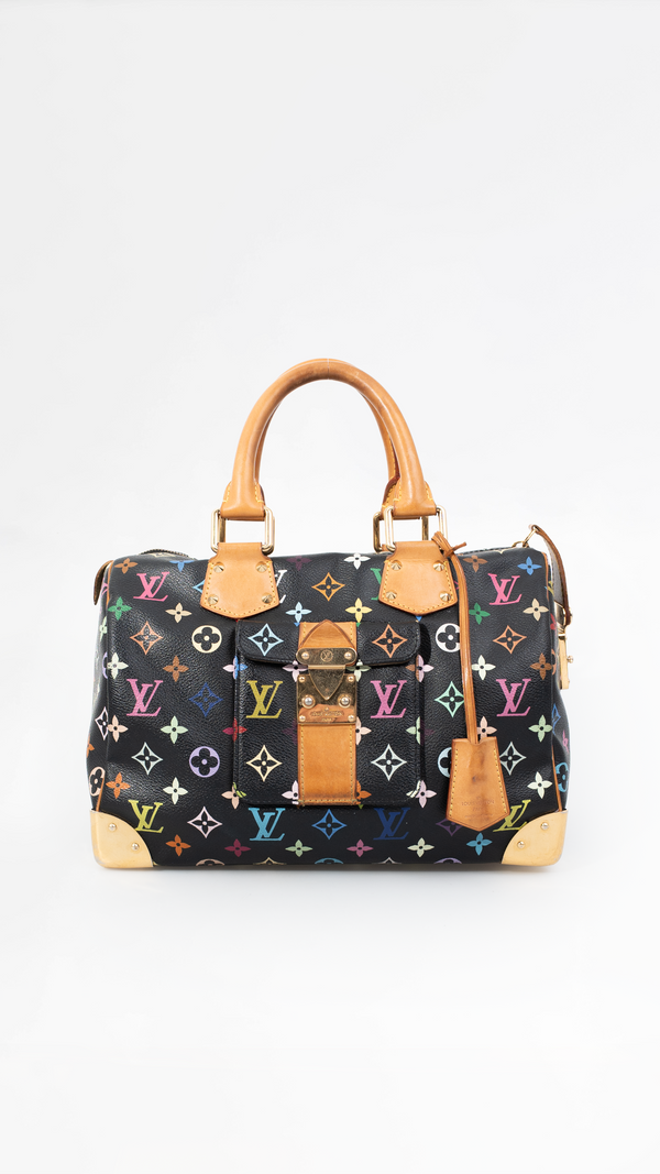 Louis Vuttion X Takashi Murakami Monogram Speedy 30