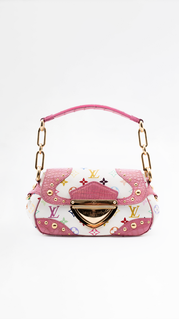 Louis Vuitton X Takashi Murakami Monogram Croc Marilyn Bag